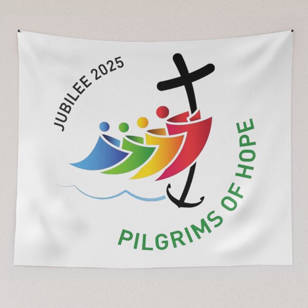 Item preview, Vintage Iubilaeum 2025 Roma Rome Jubilee logo designed and sold by RogerMartha.
