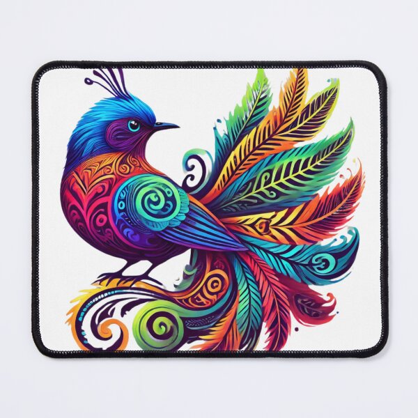 Item preview, Colourful Fantail Maori Kaitiaki designed and sold by CultDigHoriz.