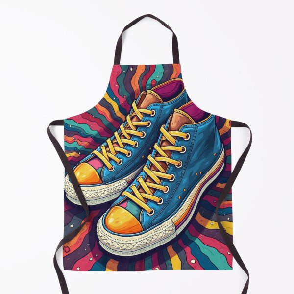 Item preview, Abstract Colorful Tennis Shoe  designed and sold by calibrit.