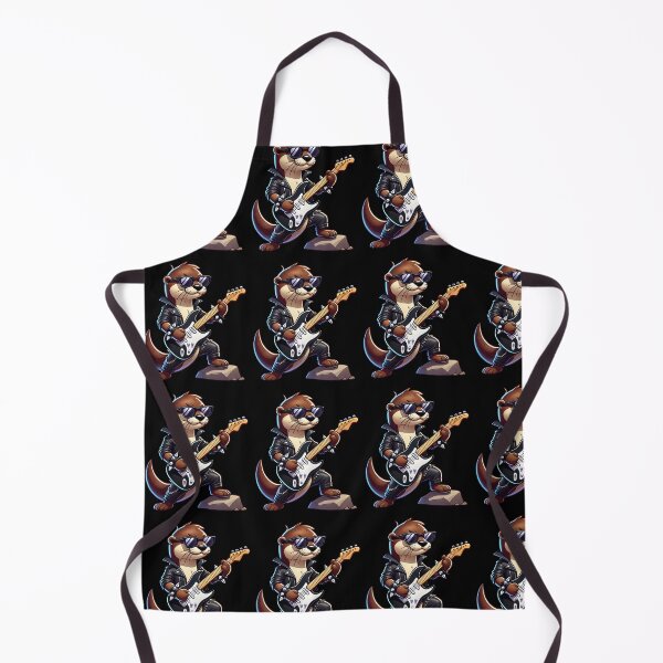 Item preview, Guitarist Otter Electric Guitar Concert Music Lover designed and sold by rafaeltto.