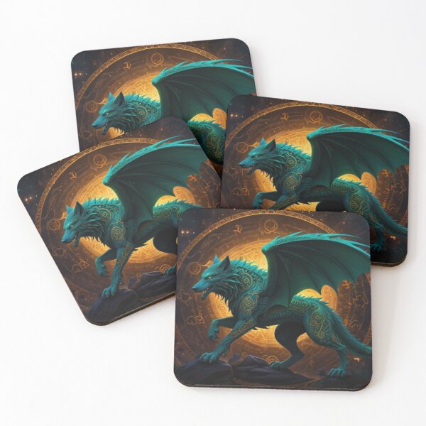 Item preview, Mystic Guardian: The Celestial Wolf-Dragon designed and sold by AgingeR.