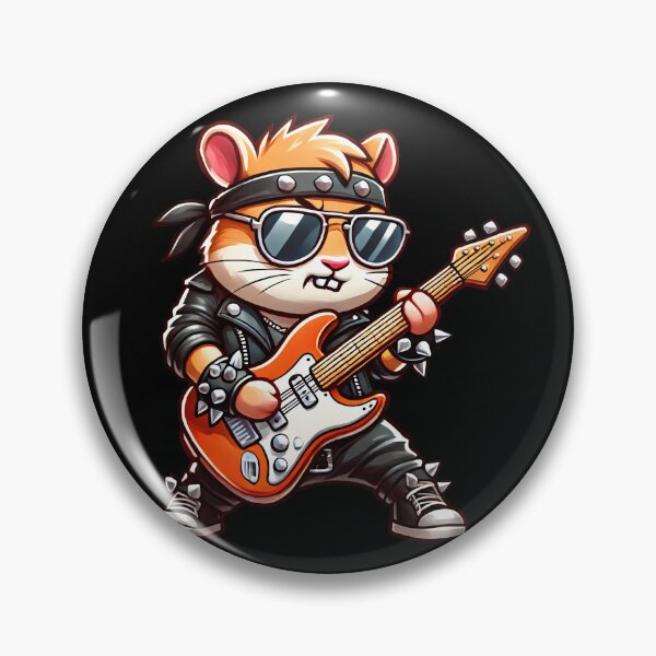 Item preview, Guitarist Hamster Electric Guitar Concert Music Lover designed and sold by rafaeltto.
