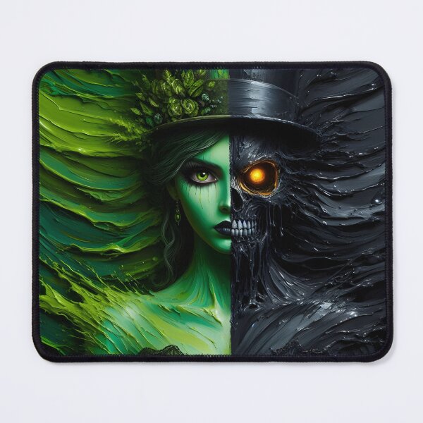 Item preview, Duality-green and black designed and sold by GothicRubette.