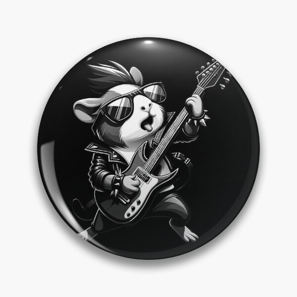 Item preview, Guinea Pig Guitarist Electric Guitar Concert Music Lover designed and sold by rafaeltto.