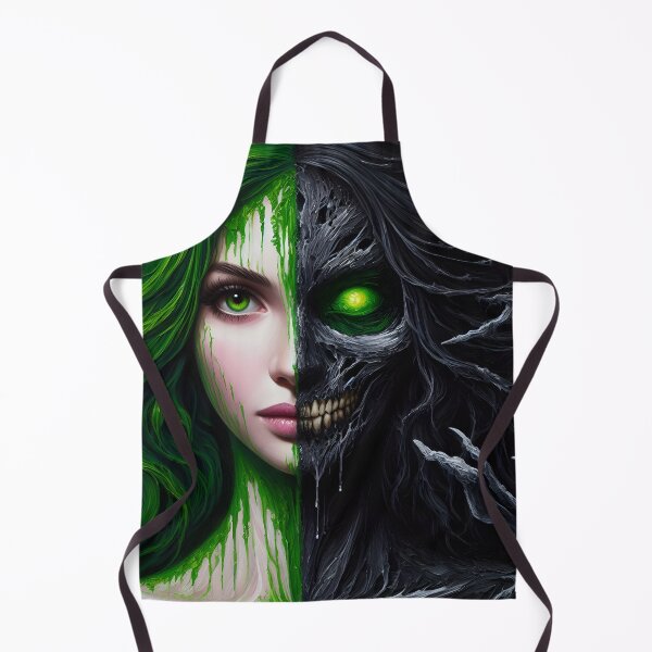 Item preview, Duality-green and black designed and sold by GothicRubette.