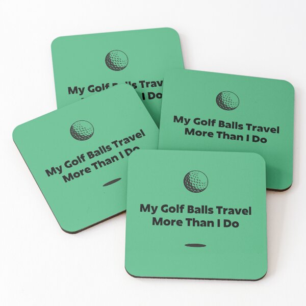 Item preview, My Golf Balls Travel More Than I Do  designed and sold by Fixelgraphic.
