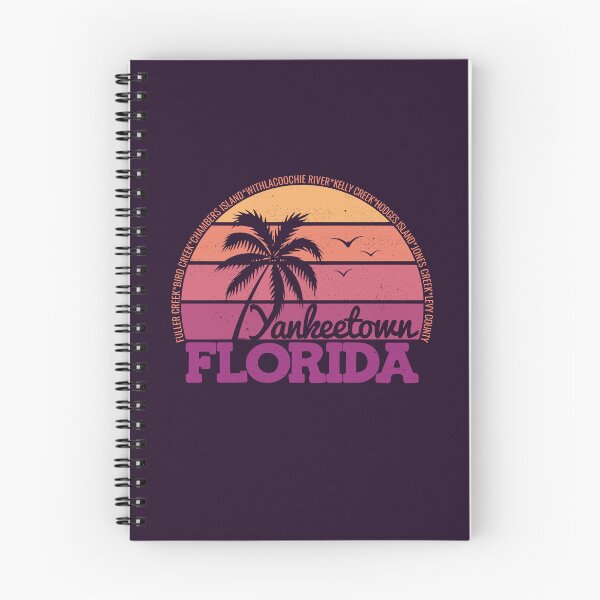 Item preview, Yankeetown Florida Retro Sunset Local Pride Logo designed and sold by CRHPOD20.