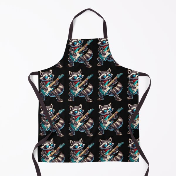 Item preview, Raccoon Guitarist Electric Guitar Concert Music Lover designed and sold by rafaeltto.