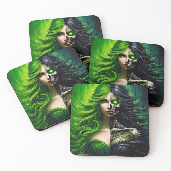 Item preview,  Duality-green and black designed and sold by GothicRubette.