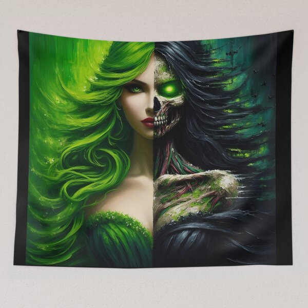 Item preview,  Duality-green and black designed and sold by GothicRubette.