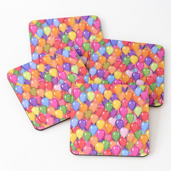 Item preview, Abstract Colorful Balloon Pattern designed and sold by calibrit.