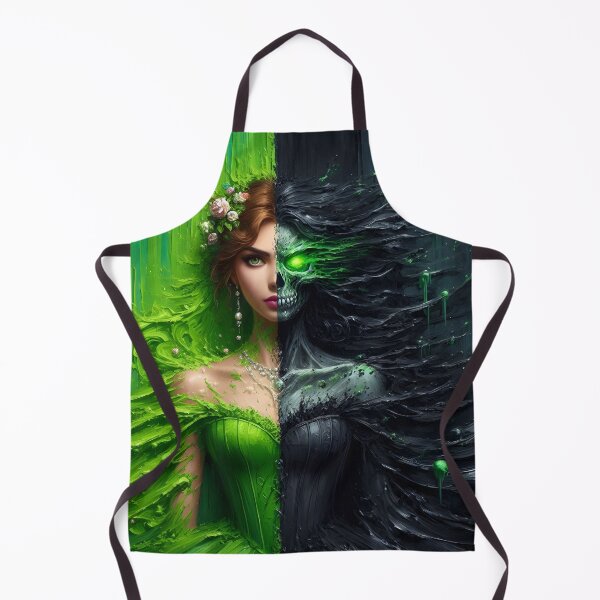Item preview, Duality-green and black designed and sold by GothicRubette.