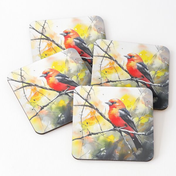 Item preview, Scarlet Tanager designed and sold by laurashawart.