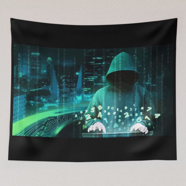 Item preview, Hacker Coding designed and sold by CyberMaverick80.