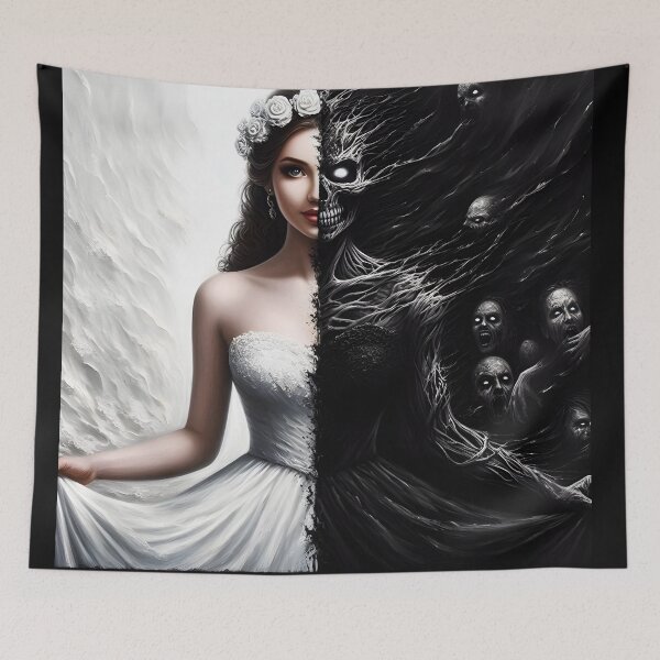 Item preview,  Duality-purity and decay designed and sold by GothicRubette.