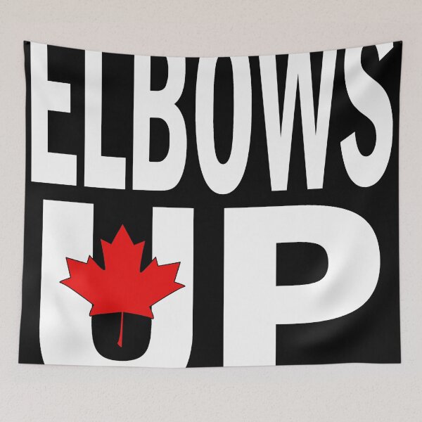 Item preview, Elbows Up White designed and sold by TekleDawit.