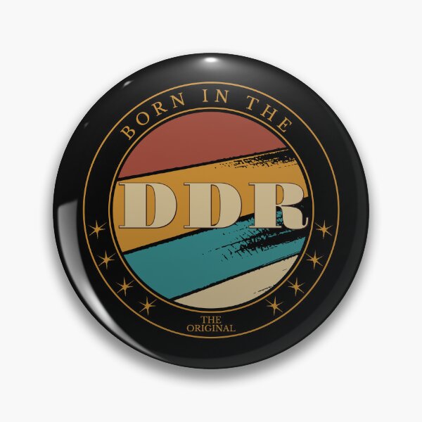Item preview, GDR ORIGINAL RETRO LOOK designed and sold by Ecmoprints.