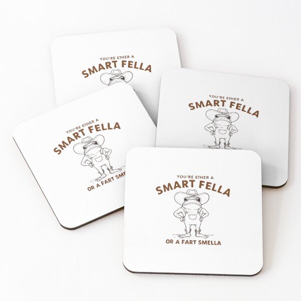 Item preview, "Are You a Smart Fella or a Fart Smella?" – Funny Wordplay Humor Design designed and sold by Colorful-Garden.