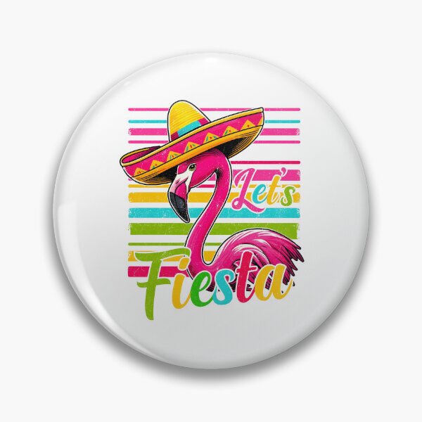 Artikelvorschau, Lets Fiesta Flamingo, Cinco De Mayo entworfen und verkauft von Nicobondar.