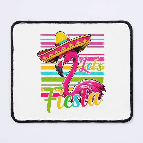Item preview, Lets Fiesta Flamingo, Cinco De Mayo designed and sold by Nicobondar.