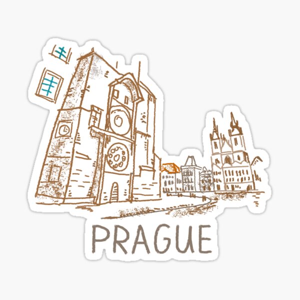 Aperçu de l'œuvre Souvenir de Prague en République tchèque pour les touristes créée et vendue par MichaeIRellov.