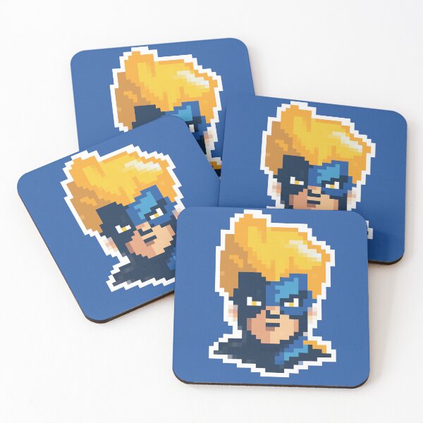 Item preview, Retro superhero pixel art  designed and sold by Fixelgraphic.
