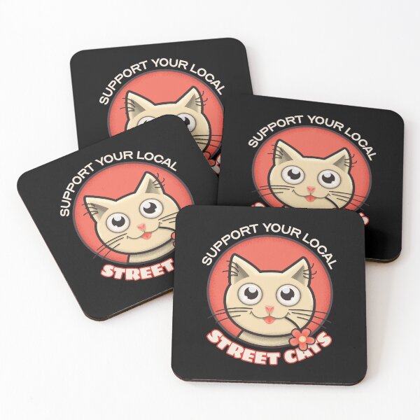Item preview, Support Your Local Street Cats designed and sold by Boriana Giormova.