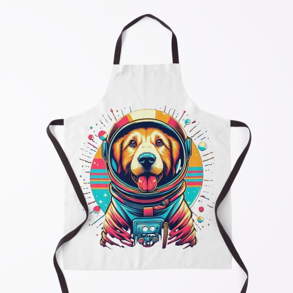 Item preview, Dog in an astronaut suit | Vintage design designed and sold by Azrou shop.