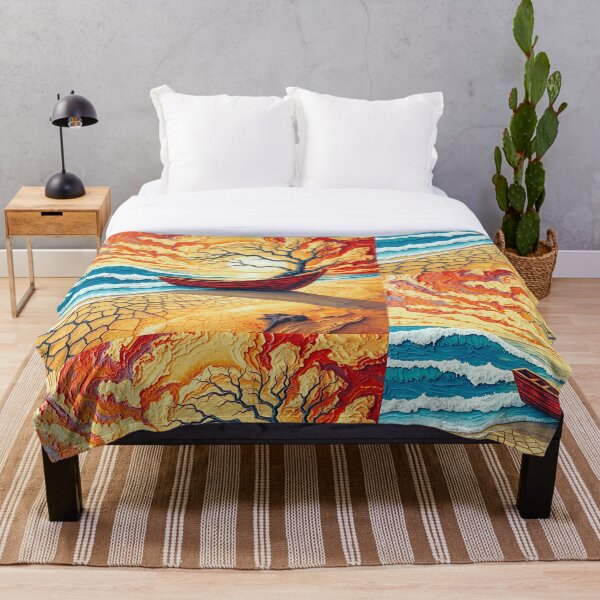 Item preview, Sun Fire Desert  With Blue Ocean designed and sold by Suger Word.