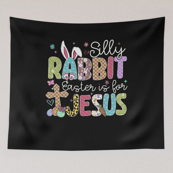 Item preview, Silly Rabbit Easter is for Jesus, Happy Easter Day designed and sold by Sylwesterorliko.