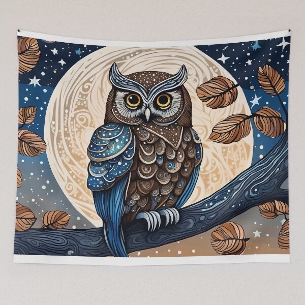 Item preview, Owl of the Night designed and sold by CyberMaverick80.
