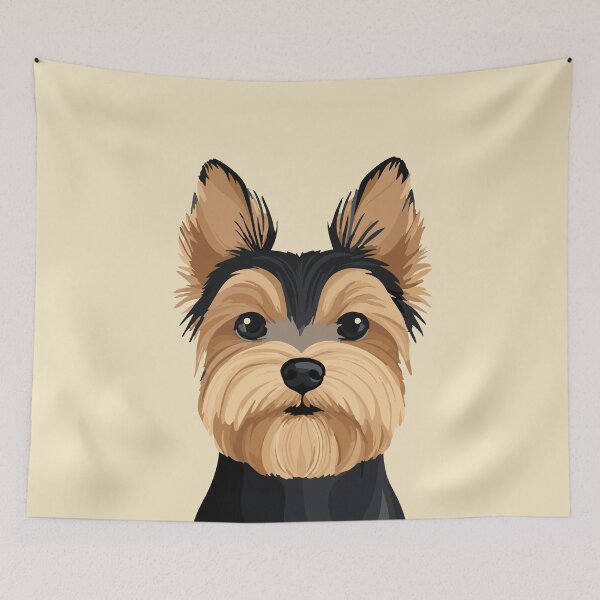 Item preview, Charming Yorkshire Terrier Portrait designed and sold by Twisted Kids.