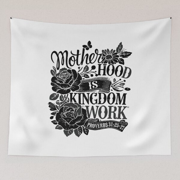 Item preview, Christian Mom, Motherhood is Kingdom Work designed and sold by Sylwesterorliko.