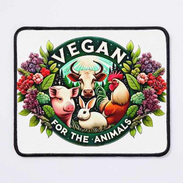 Item preview, Vegan for the Animals 1 designed and sold by VEGANIMAL Shop.