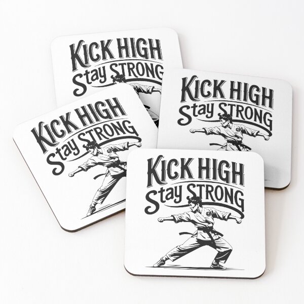 Item preview, Taekwondo Martial Arts Design Kick High, Stay Strong designed and sold by postprocess.