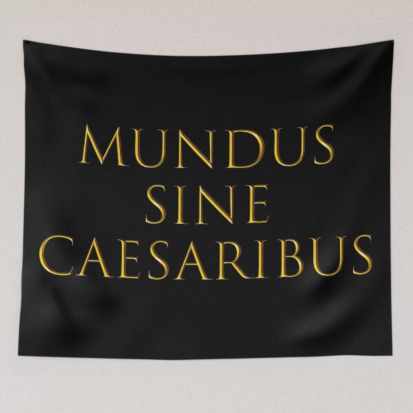 Item preview, A World Without Caesars (in Latin) designed and sold by travelwitheric.