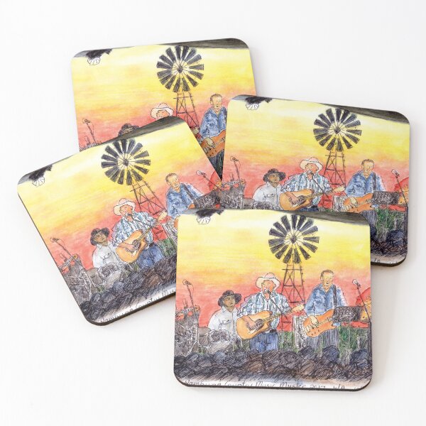 Item preview, Australia Scene - Tom Maxwell and the Band of Mates, Nambung Country Music Muster, WA, Aus. designed and sold by Anne Huth.