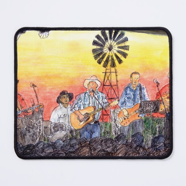 Item preview, Australia Scene - Tom Maxwell and the Band of Mates, Nambung Country Music Muster, WA, Aus. designed and sold by Anne Huth.