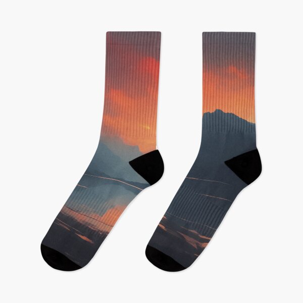Item preview, Twilight's Glow: A Mountain Lake Dramatic Reflection designed and sold by REPTISLAV.