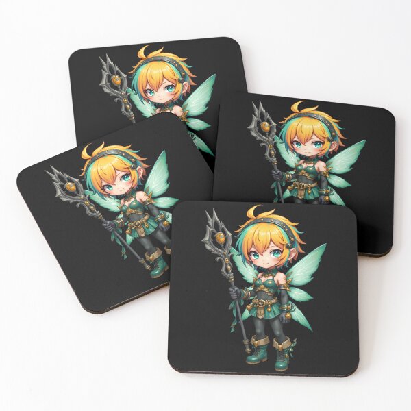 Item preview, Anime Girl Fairy - Playful design for posters, shirts & more designed and sold by  VectorArtFactory.