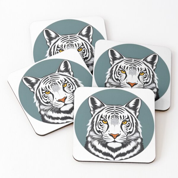Item preview, White Tiger  designed and sold by Lilybyte Sayuri.