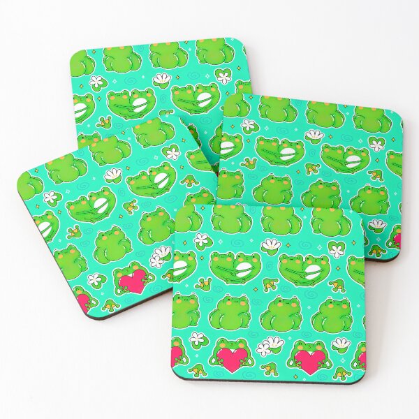 Item preview, Frog Butts, Frog With Butt, Frog Pattern designed and sold by graphic-genie.