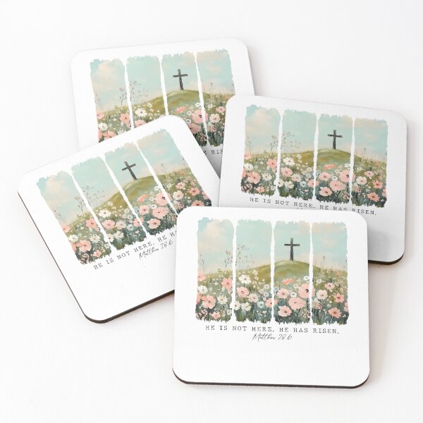 Item preview, He is Risen Wildflower Spring Easters designed and sold by Sylwesterorliko.