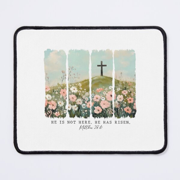 Item preview, He is Risen Wildflower Spring Easters designed and sold by Sylwesterorliko.