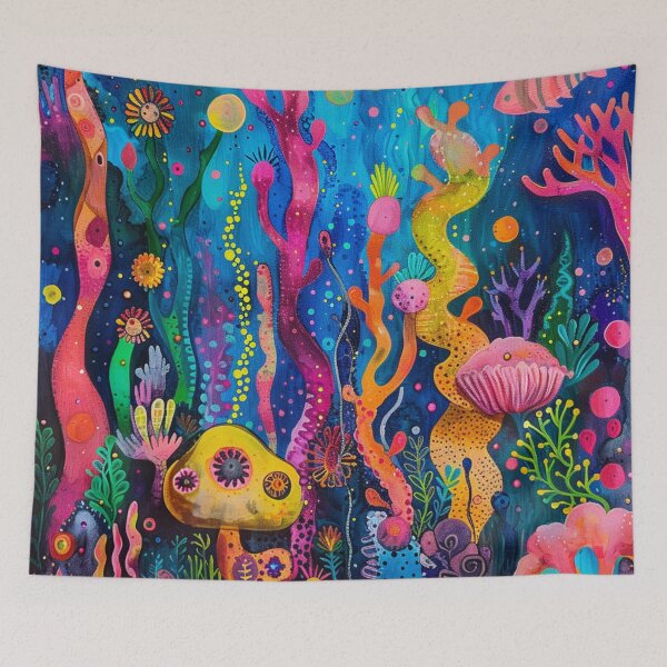 Item preview, Abstract Underwater Dream designed and sold by Myra365Art.