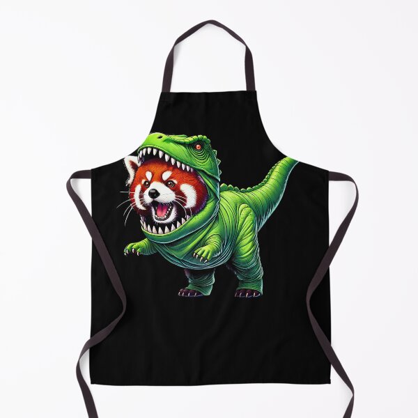 Item preview, Funny Red Panda Wearing Dinosaur Outfit Red Panda Lover designed and sold by Kimberley King Art  King Art.