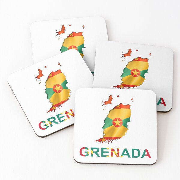 Item preview, Grenada Flag  designed and sold by Red-forever.