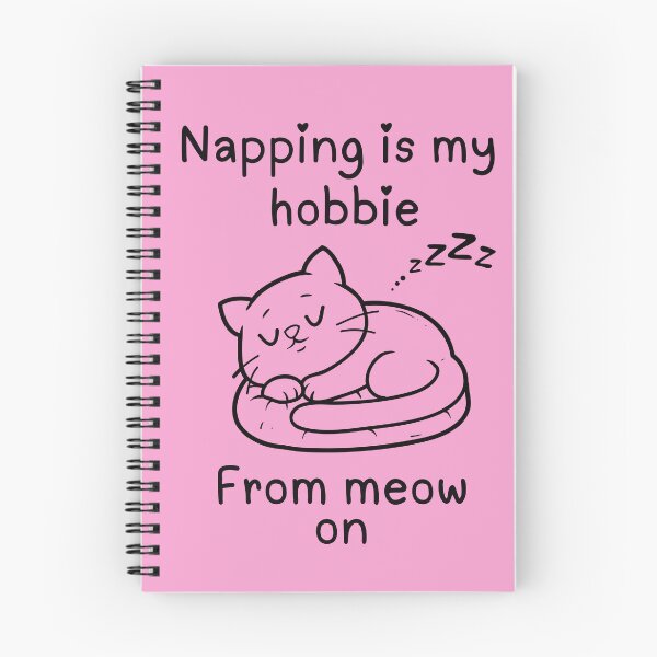 Item preview, Napping Is My Hobby – Funny Cat Lover Shirt | Cute Sleepy Kitty Tee designed and sold by wiggylyn.