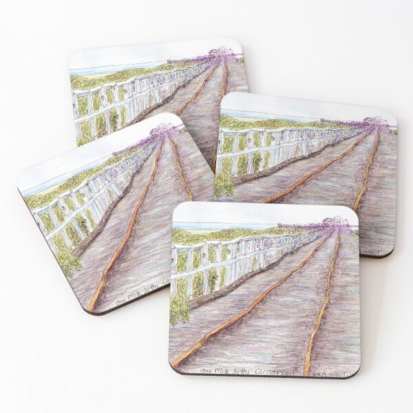 Item preview, Australian Scene - Old one mile jetty - Carnarvon, WA, Aus designed and sold by Anne Huth.