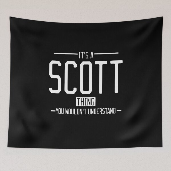 Item preview, It's a Scott thing funny last name family reunion personalized gift designed and sold by 9X FR.
